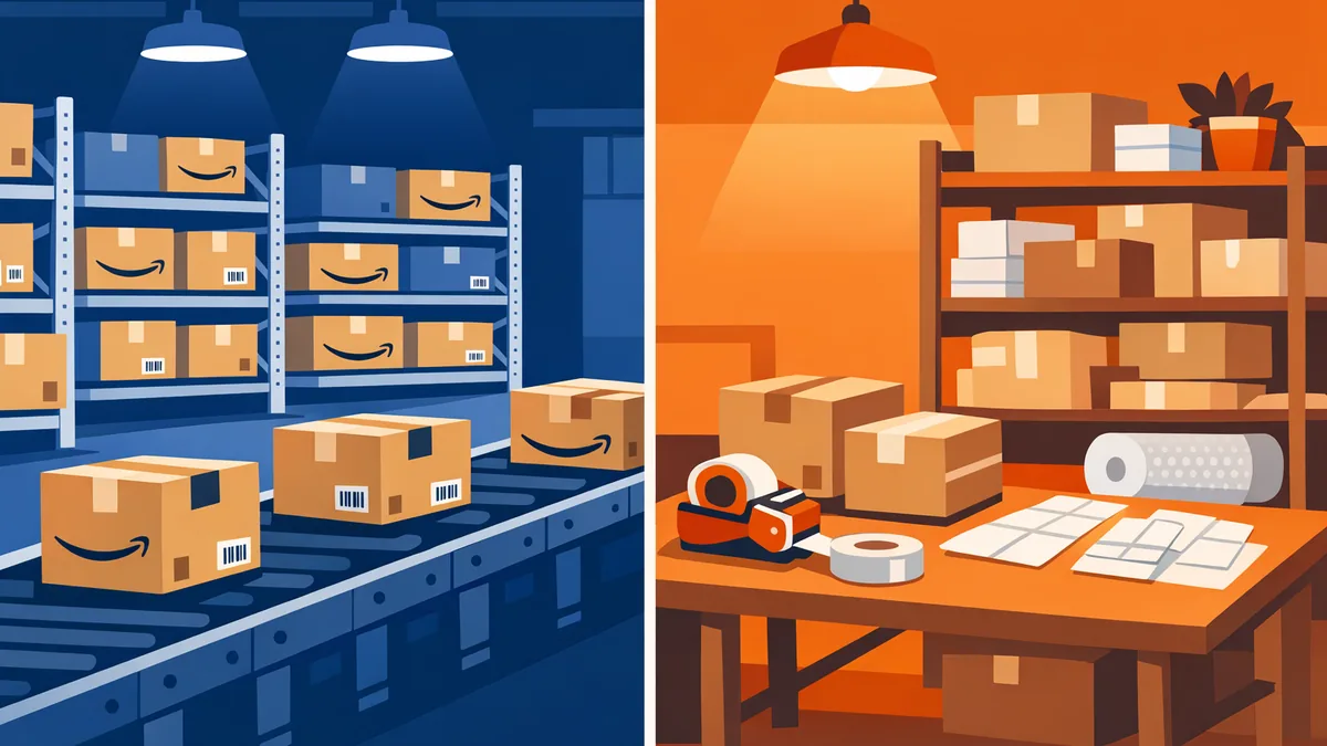 Amazon FBA vs FBM : quel modèle logistique choisir